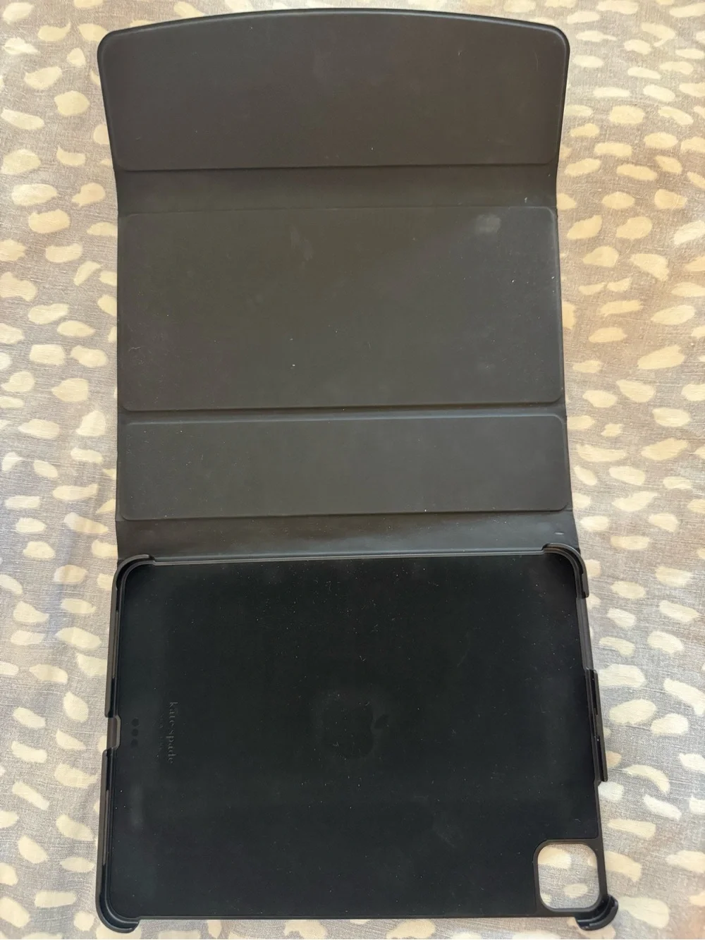 kate spade Black Floral Embossed Tablet Sleeve